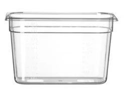 Bac Gastronorme Profi Line GN 1/3 7,8L Polycarbonate Transparent 325x176x(P)200 mm - Hendi