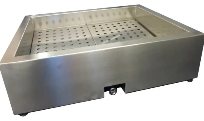 Bac à Glace Pilée Incliné 3/1GN - Combisteel