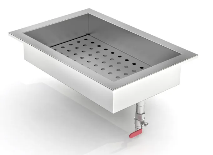 Bac à Glace Pilée Intégré 1/1GN - Combisteel
