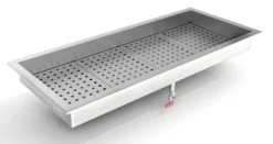 Bac à Glace Pilée Intégré 4/1GN - Combisteel