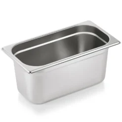 Bac GN 1/3 ECO en Acier au nickel-chrome 5,7 L P 150 mm Lot de 6 - Was Germany