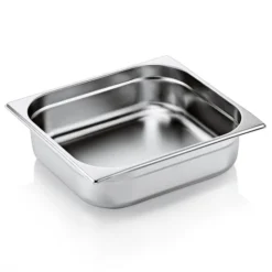 Bac GN 2/3 en Acier au nickel-chrome 8,5 L P 100 mm - Was Germany