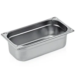 Bac GN 1/3 Inox Coins Gaufrés 4 L P 100 mm - Was Germany