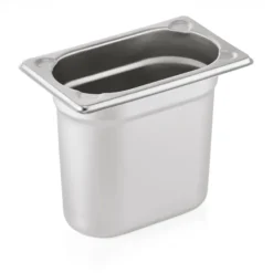 Bac GN 1/9 Inox Coins Gaufrés 1,5 L P 150 mm - Was Germany