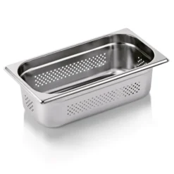Bac GN 1/3 Inox Perforé 4 L P 100 mm - Was Germany