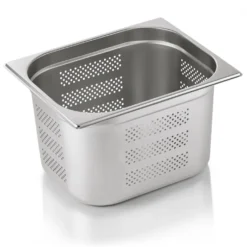 Bac GN 1/2 Inox Perforé 11,5 L P 200 mm - Was Germany