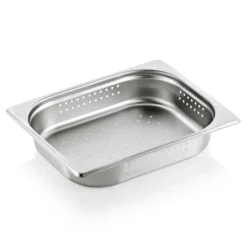 Bac GN 1/2 Inox 18/8 Perforé - 4 L P 65 mm - Was Germany