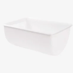 Bac grand volume semi-cylindrique 170 L - blanc - Gilac