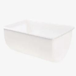 Bac grand volume semi-cylindrique 220 L - Blanc - Gilac