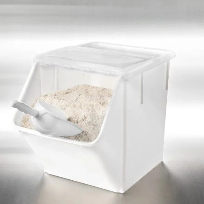 Bac à ingrédients 40 L + couvercle transparent - Gilac