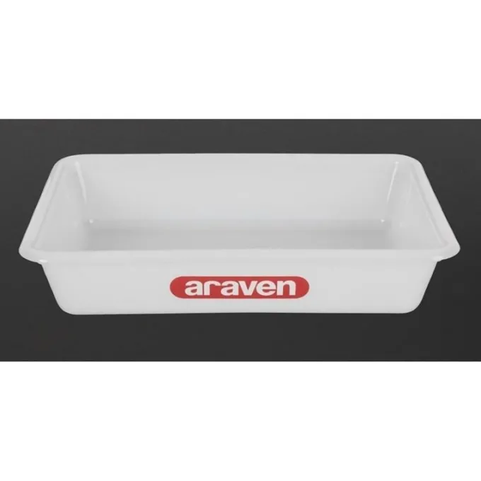 Bac Plastique Alimentaire Empilable 345 x 235 x 75 mm - Araven
