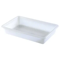 Bac Plat - 435X285XH75 mm - Blanc - Matériel CHR Pro
