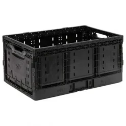Bac Pliable Noir - 600X400X287 mm - Matériel CHR Pro