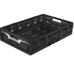 Bac Pliable Noir - 600X400X131 mm - Matériel CHR Pro