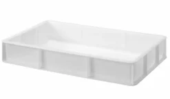 Bac à pâtons pour pizza GN1/1, GN 1/1, Blanc, 530x325x(H)90mm - Hendi