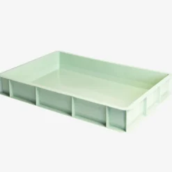 Bac à pâtons 600 x 400 x 90 mm 15 L - vert amande - Gilac