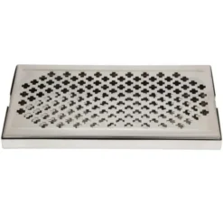 Bac récepteur en inox professionnel 305 x 152 mm - Beaumont