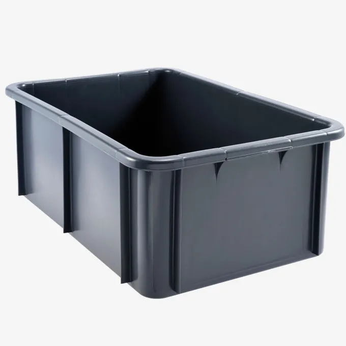 Bac rectangulaire 35 L - gris - Gilac