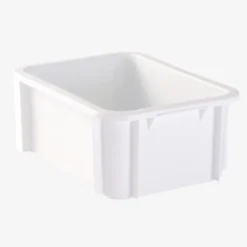 Bac renforcé 400 x 300 12 L - blanc - Gilac