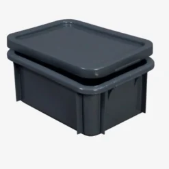 Bac renforcé 400 x 300 12 L - gris - Gilac