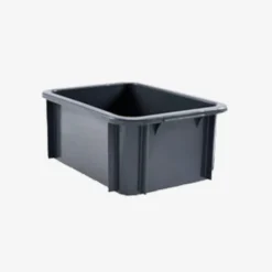 Bac renforcé 400 x 300 12 L - gris - Gilac