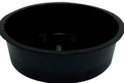 Bac Rond Mélaminé Couleur Noire Contenance 4.5L Ø307XH-90 H mm - L2G