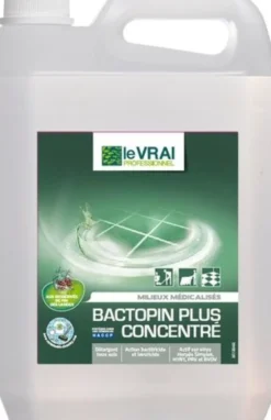 BactoPin Détergent plus Concentré 5L - Lot de 4 - Action Pin
