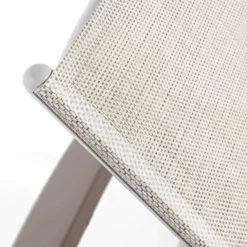 Bain de Soleil JAMAICA BEACH Taupe / Straw - Lot de 4 - Grosfillex