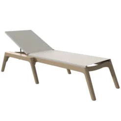 Bain de Soleil PROVENCE Caramel / Beige - Lot de 4 - Grosfillex