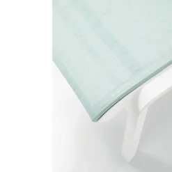 Bain de Soleil SUNSET Blanc / Turquoise Chiné - Lot de 4 - Grosfillex