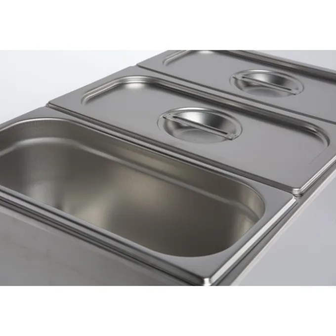 Bain marie electrique GN 1/1 avec robinet de vidange - Combisteel