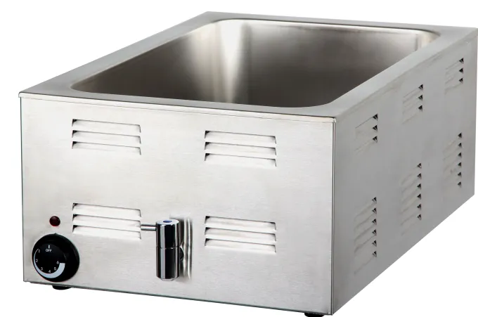 Bain marie electrique GN 1/1 avec robinet de vidange - Combisteel