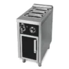 Bain Marie gaz série 750 sur placard - HR Fainca