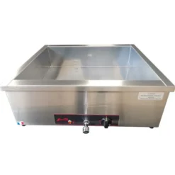 Bain-marie GN 2/1 avec vidange - Gamme CBS - 2x 21 L - Sofraca