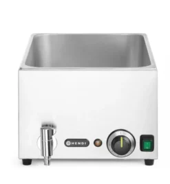 Bain-marie Kitchen Line avec robinet de vidange 230V/1200W 340x540x(H)250 mm - Hendi