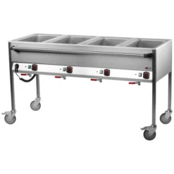 Bain marie électrique GN 4-1/1 commande sur le côté long VLPD 4120 - Redfox