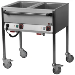 Bain marie électrique GN 2-1/1 commande sur le côté long VLPD 2120 - Redfox