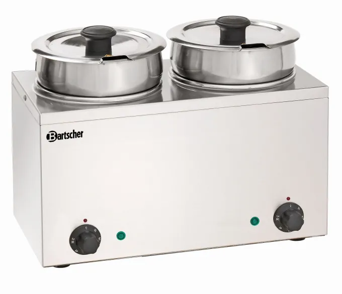 Bain Marie Électrique à Sauce - 2 x 3,5 L - Bartscher