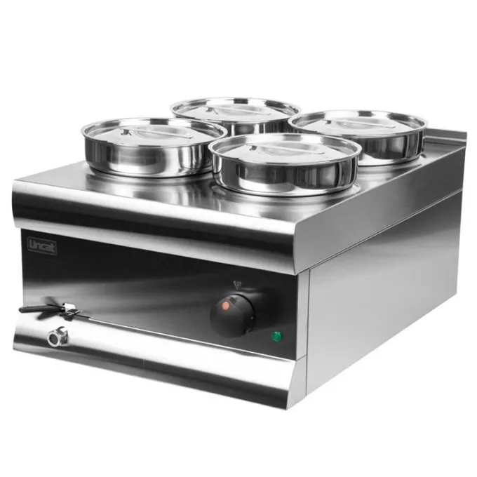 Bain-Marie 4 Pots Silverlink 600 BS4W - Lincat