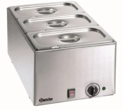 Bain Marie Professionnel 3 Bacs GN 1/3 - Bartscher
