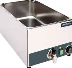 Bain-Marie Professionnel de Table GN 1/1 avec Robinet de Vidange - 600 W - Distform