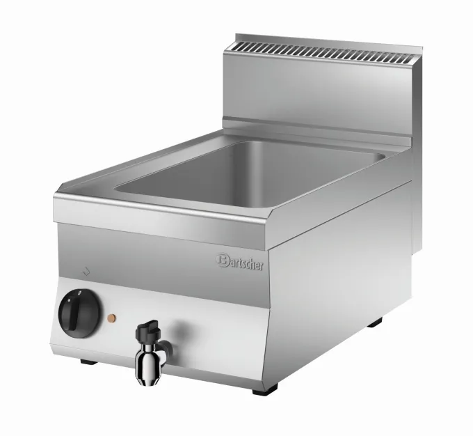 Bain Marie Professionnel GN 1/1 avec Robinet de Vidange - Bartscher