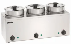 Bain Marie Professionnel à Sauce - 3 x 3,5 L - Bartscher