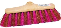 Balai coco 29cm extra zebre synthetique -Lot de 50 - Thomas Brosserie