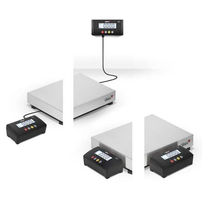 Balance de cuisine professionnelle 30 kg Z3T - Gram