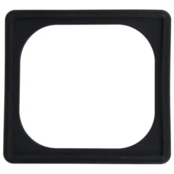 Bande Silicone GN 1/6 Noire pour Fixation - Pujadas