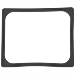 Bande Silicone GN 1/3 Noire pour Fixation - Pujadas