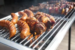 Barbecue à charbon de bois Patio 770x380x(H)760 mm - Hendi