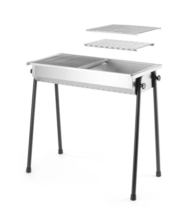 Barbecue à charbon de bois Patio 770x380x(H)760 mm - Hendi