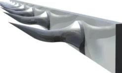 BARRE A 6 DENTS INOX 304, SECTION 50X10 MM - L2G